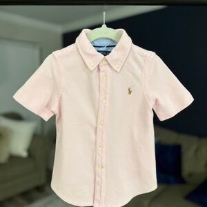 Polo by Ralph Lauren Light Pink Button-Down Kids Shirt